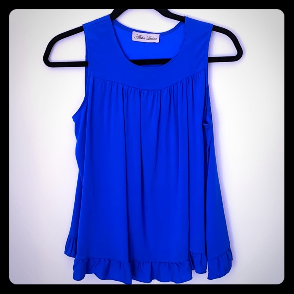 Silk tank top